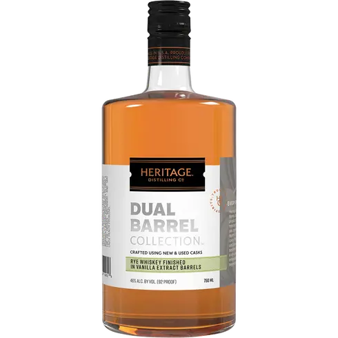 Heritage Dual Barrel Rye Whiskey 750ml