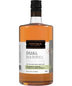 Heritage Dual Barrel Rye Whiskey 750ml