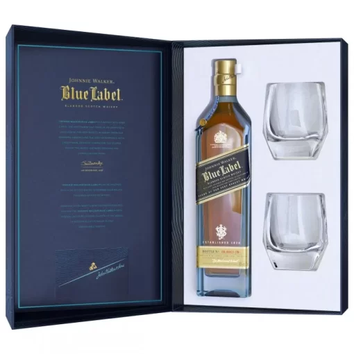 Johnnie Walker Blue Label Glass Gift Set