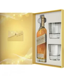 Johnnie Walker Gold Label Glass Gift Set