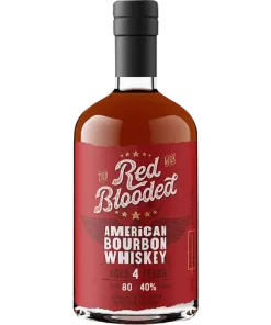 Red Blooded 4 Yr American Bourbon Whiskey 1.75l