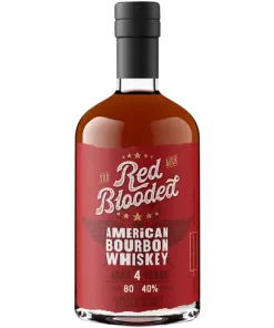 Red Blooded 4 Yr American Bourbon Whiskey 750ml