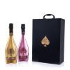 ARMAND DE BRIGNAC Gold Brut and Rosé Collection (Set of 2)